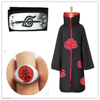 ◆✸Naruto Costume Akatsuki Cloak Cosplay Sasuke Uchiha Cape Cosplay Itachi Clothing Cosplay costume S