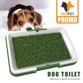 【Ready Stock】✣▩♧Puppy Training Potty Pad Pet Indoor Toilet Dog TrainingPet Cat Artificial Grass