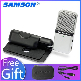 Original Samson GO MIC Mini Portable Recording Condenser Microphone Clip-on Design