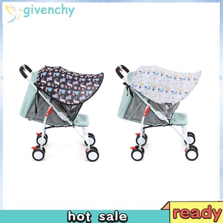 Baby Stroller Sun Shade Cover Universal Baby Stroller Breathe Sun Shade Canopy Cover Pushchair Anti-UV Hat UV Protection
