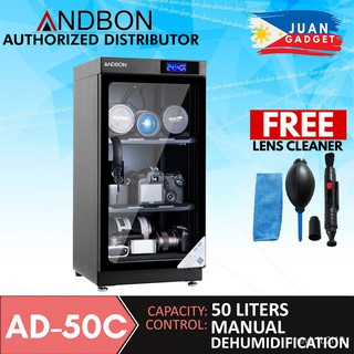 Andbon AD-50C Dry Cabinet Box 50L Liters Digital Display with Manual Humidity Controller qn7V