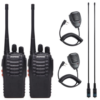 Baofeng BF-888S Walkie Talkie bf 888s 5W Two-way radio Portable CB Radio UHF 400-470MHz 16CH Profess