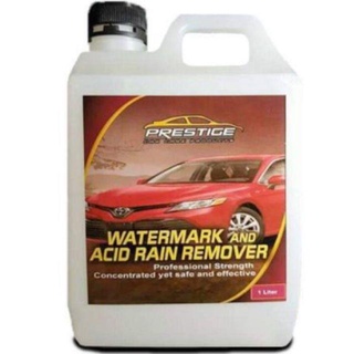 New products▦✕Prestige Watermarks and Acid Rain Remover 1L w/ FREE MICROFIBER & DISPOSABLE PLASTIC G