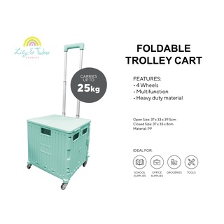 Lily and Tucker Foldable Trolley Cart (3)