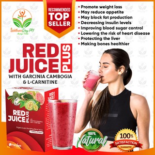 WellnessDayPh03 Red Juice Plus (7 sachets) Organic Super Food Powdered & Juice Slimming Juice