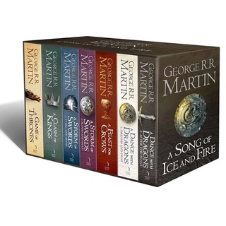 GAME OF THRONES A Song of ice and Fire Books Set of 7 English Version
