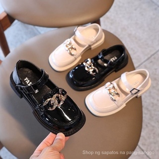 Girls Princess Shoes 2021 Spring and Autumn New Fashion Children's Korean-Style Soft-Sole Shoes Girls Anti-Slip Small Leather Shoes --