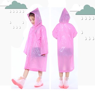 1PC Portable Reusable Raincoats * Rain Ponchos For 6-12 Years Old**** (5)