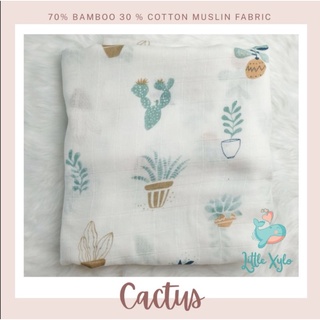 A to W Designs - SOFT BAMBOO MUSLIN SWADDLE BLANKETS 70% BAMBOO 30% COTTON (8)