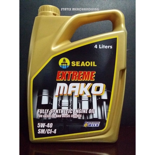 Seaoil Extreme Mako Fully Synthetic Oil 5W-40 API SM / CI-4