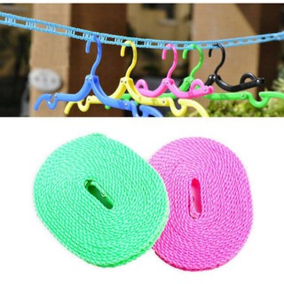 5 Meters Non-slip Clothesline Clothes Dryer Outdoor Cloth Hanging Rope Sampayan