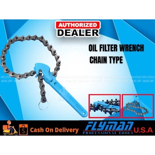 Flyman Chain Type Filter Wrench High Grade Steel Flyman Usa Original Supplier