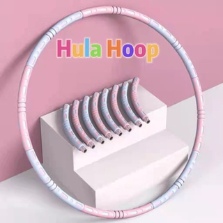 ❂Fitness Sport Hula Hoop Removable Foam Adult gymnastic Gym Body Building Thin Waist Fitness☟