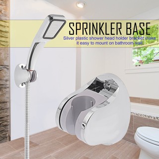 Handheld Shower Spray Head Holder Bracket Bathroom Wall Mount Adjustable (2)