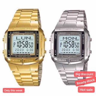 Casio databank watch gold silver for phone book