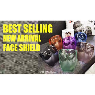 NEW【High quality】No dizzy Full Face shield acrylic Blocc Visor