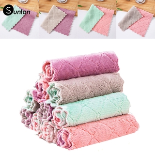 Microfiber Cleaning Cloth Hand Washing Cloth Kitchen Living Room Towel Bathroom Multi Purpose Towels