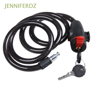 JENNIFERDZ 70*1cm Circle Lock Stainless Security Bicycle Lock Motorcycle Universal Steel Cable Anti-Theft Bike Coil Wire/Multicolor