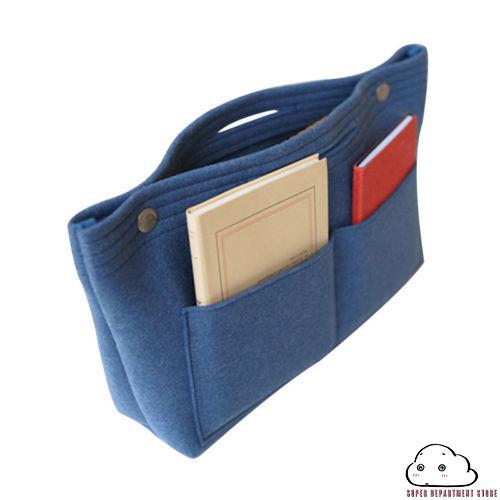 NNF-Women Portable Felt Fabric Purse Handbag Organizer Bag (8)