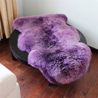 Sheepskin Chair Rug Soft Mat Carpet Seat