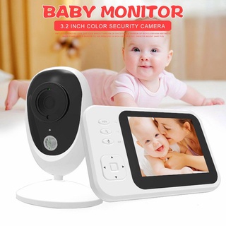 Baby Monitor 3.5 Inch LCD Security Camera 2 Way Talk Video&Audio Night Vision Temperature Monitoring
