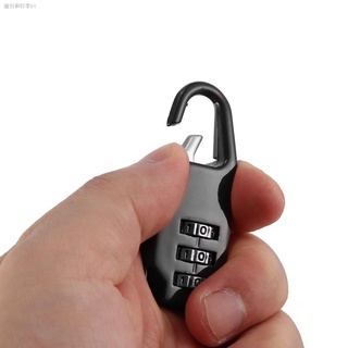 △✽Luggage LocksNew 3 Dial Digit Number Code Password Combination Padlock Security Travel Safe Lock