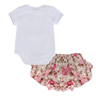 Baby Girls Infant Romper Jumpsuit + Tutu Dress (3)