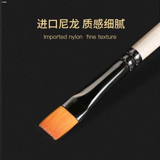 New products✠HOKKA PROFESSIONAL Artist Paint Brush 3PCS (Flat, Angular, Pointed) with Plastic Pouch (1)