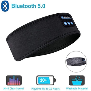 Wireless Bluetooth 5.0 Turban Headset Wireless Music Sports Soft Headband Built-In Sleep Music Eye