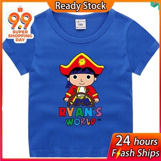 Cotton Short-sleeved Summer Children's Clothing Baby Boys T-shirt Ryan Toys Review