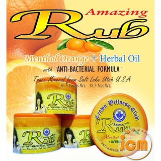 ☸AMAZING RUB ( Organic Pain Relief Rub ) PLS. READ PRODUCT DESCRIPTION BELOW☀