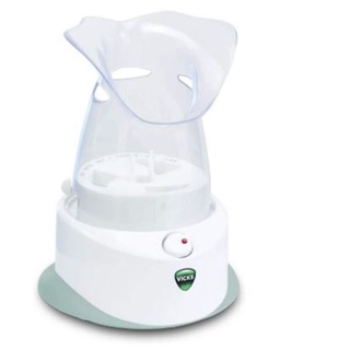 USA Vicks V1200 Portable Face Steam Steamer Inhaler Vaporizer for Relief Cough Throat Nasal