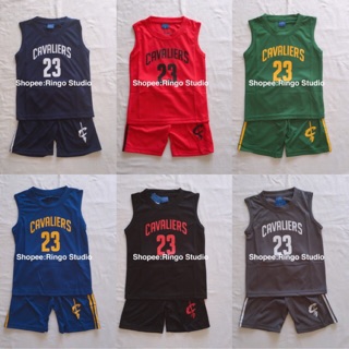 NBA Jersey terno set for kids CAVALIERS23 JAMES (1)