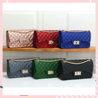 【Available】 fashion korea jelly bag sling bag