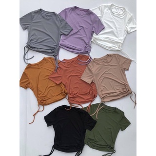 Basic Ruched Top (Fits small to semi large)