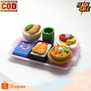 Ready Stock/┅Ramen Eraser Package Contents 6 PCS JAPANESE FOOD Eraser JAPANESE FOOD SETIP STIP HAPUS