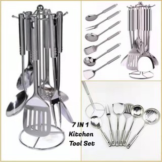 【F・K】7 Pcs Stainless Steel Kitchen Tool Set for cooking Series