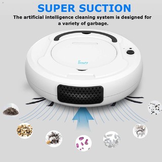Ang bagong▤❄✨【1-Year Warranty】3-in-1 Smart Vacuum Cleaner Sweeping Robot Ground 1800PA Powerful Stro