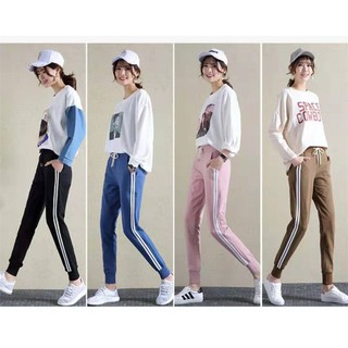 New Jogger Pants Plain Daily OutFit Fashion For Women`s HY004 (4)
