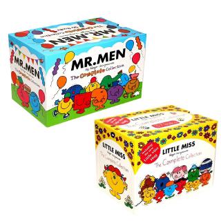 Little Miss Mr Men Book Set Children English Story Picture Book Original with CD Kids Story Books