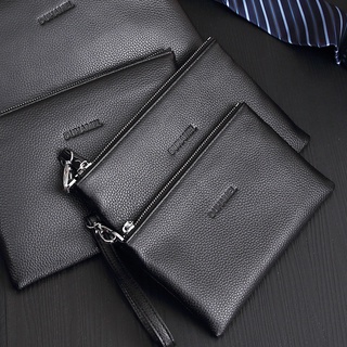 Clutches 21New Men's First Layer Cowhide Small Handbag Soft Leather Clutch Men's Genuine Leather Bri