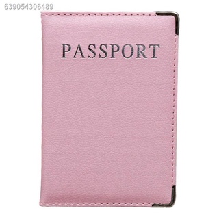 passport cover○❁ID holder✥PU Leather Passport Cover Cute Business Card Holder Pouch for Travel Walle