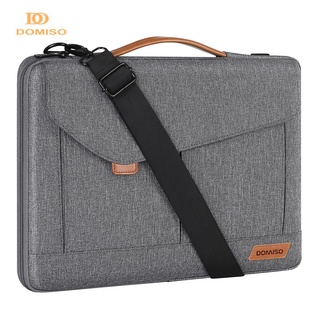 ☂Domiso Envelope Style Protective Laptop Sleeve With Shoulder Strap For 14" 15.6" 17“ Inch Notebook (1)