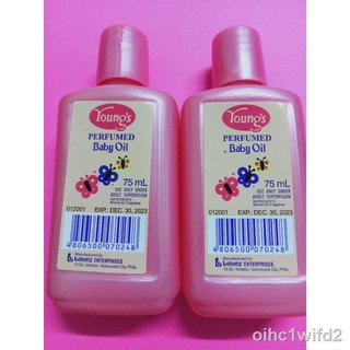 ■✼✚Youngs Baby Oil Perfume baby Oil Sold Per Box (12pcs(