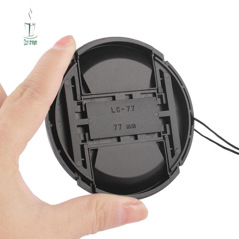 DD Camera Lens Cap With Anti-lost Rope Protection Cover for Nikon 52mm/55mm/5 (4)