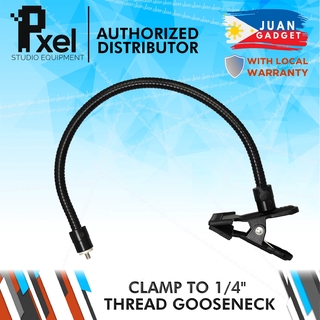 Pxel AA-GN2 50cm Flexible Gooseneck Tube with Heavy Duty Clamp and 1/4" Male Thread
