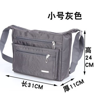 ❖❡Large capacity shoulder bag men s backpack Oxford cloth messenger bag multi-compartment men s bag