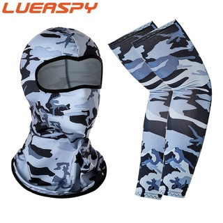 LUEASPY Reusable Arm Sleeves Adopt Lock Sports Headscarf Masks