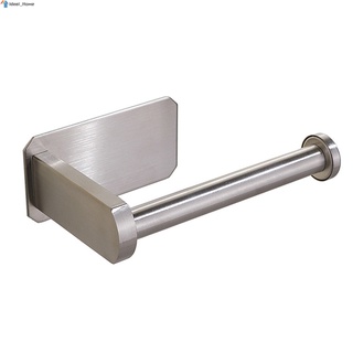 Self Adhesive Toilet Paper Holder Toilet Roll Stick on Wall Stainless Steel for Bathroom Kitchen
