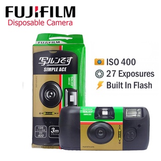 Fujifilm Simple Ace Disposable Camera Single Use Exp by 08-2024